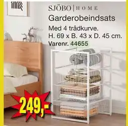 Harald Nyborg Garderobeindsats tilbud