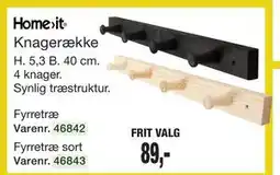 Harald Nyborg Homeit Knagerække tilbud