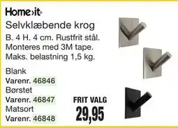 Harald Nyborg Homeit Selvklæbende krog tilbud