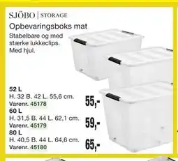 Harald Nyborg SJÖBO | STORAGE Opbevaringsboks mat tilbud