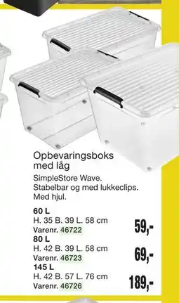 Harald Nyborg Opbevaringsboks med låg tilbud