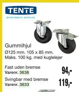 Harald Nyborg Gummihjul tilbud