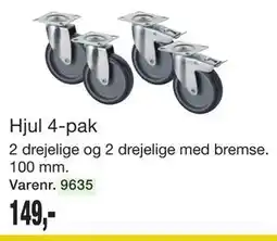 Harald Nyborg Hjul 4-pak tilbud