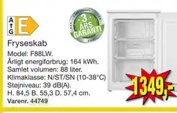 Harald Nyborg Fryseskab tilbud