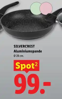 Lidl SILVERCREST Aluminiumspande tilbud