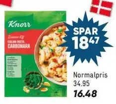 Bilka Knorr Carbonara Sauce tilbud