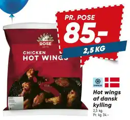 Bilka Hot wings af dansk kylling (Chicken Hot Wings) tilbud