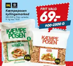 Bilka Kæmpeposen kyllingevarianter tilbud