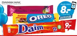 Bilka Chokoladebar - flere varianter tilbud