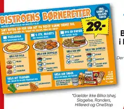 Bilka Bistroens Børneretter tilbud