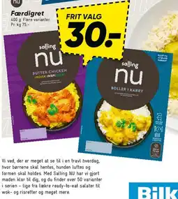Bilka Færdigret (salling nu) tilbud