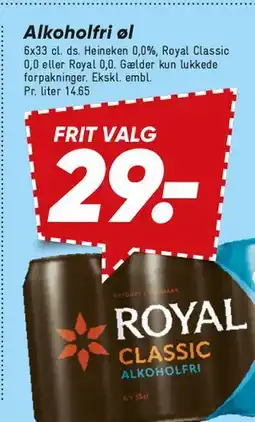 Bilka Alkoholfri øl tilbud