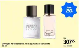 Matas Udvalgte Abercrombie & Fitch og Michael Kors dufte tilbud