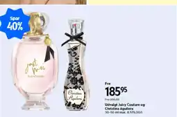 Matas Udvalgt Juicy Couture og Christina Aguilera tilbud