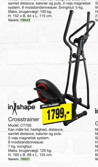 Harald Nyborg Crosstrainer tilbud