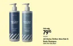 Matas Alt Matas Striber Men Hair & Body Shampoo tilbud