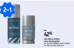 Matas Alle Matas Striber Men deodoranter tilbud