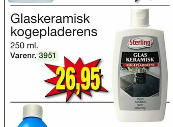 Glaskeramisk kogepladerens