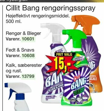 Harald Nyborg Cillit Bang rengøringsspray tilbud