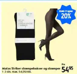 Matas Matas Striber strømpebukser og strømper 5495 tilbud