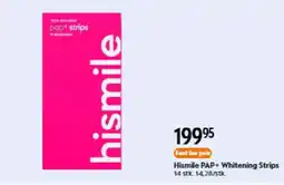 Matas Hismile PAP+ Whitening Strips tilbud