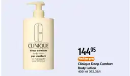 Matas Clinique Deep Comfort Body Lotion tilbud