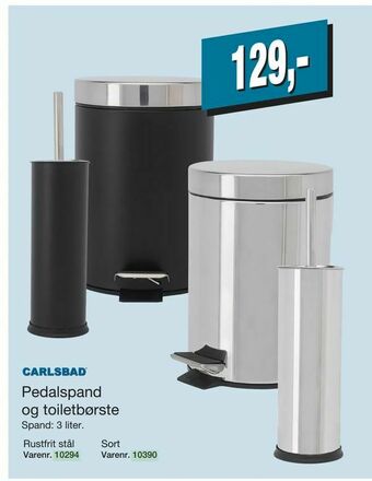 Harald Nyborg Pedalspand og toiletbørste tilbud