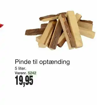 Harald Nyborg Pinde til optænding tilbud