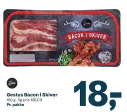 Let-Køb Gestus Bacon i skiver tilbud