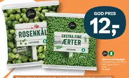 Let-Køb Gestus Grøntsager - Rosenkål / Ekstra fine ærter tilbud