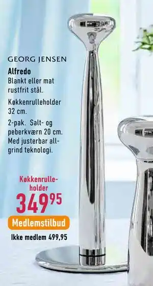 GEORG JENSEN Alfredo Køkkenrulleholder