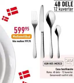 Imerco Casa bestikæske tilbud