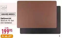 Imerco Dækkeserviet tilbud