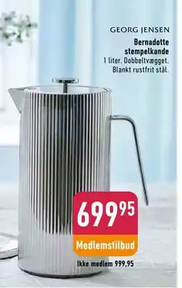 Imerco GEORG JENSEN Bernadotte stempelkande tilbud