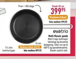 Imerco eva trio Multi Mosaic pande tilbud