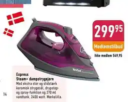 Imerco Express Steam+ dampstrygejern tilbud