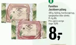 Føtex Familien Jacobsen pålæg tilbud