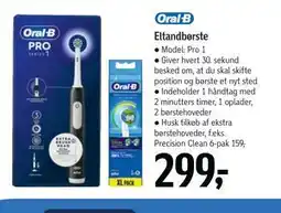 Føtex Eltandbørste tilbud
