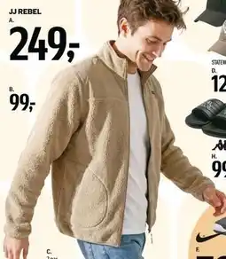 Føtex JJ REBEL Teddy fleece tilbud