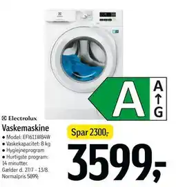 Føtex Vaskemaskine tilbud
