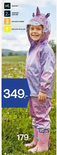 Føtex Regnjakke og -bukser sæt tilbud