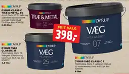 jem & fix Dyrup Væg Classic - plastmaling tilbud