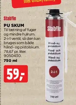 jem & fix PU Skum tilbud