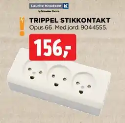 jem & fix Trippel stikkontakt tilbud
