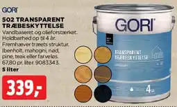jem & fix 502 TRANSPARENT TRÆBESKYTTELSE tilbud