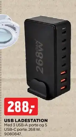 jem & fix USB-ladestation tilbud