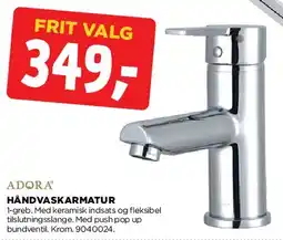 jem & fix HÅNDVASKARMATUR tilbud