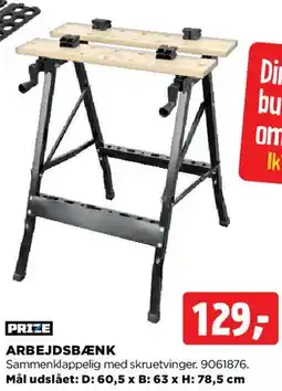 jem & fix Arbejdsbænk tilbud