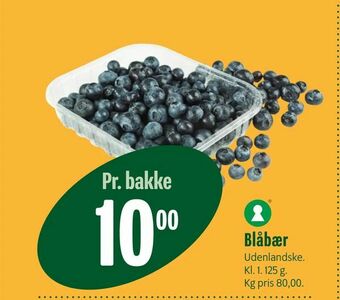 Min Købmand Blåbær tilbud