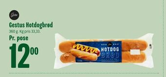 Min Købmand Gestus Hotdogbrød tilbud